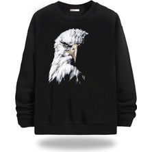 Gölge Stor Motorcycles Bisiklet Yaka Unisex Sweatshirt 38