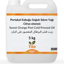 Tito Portakal Kabuğu Soğuk Sıkım Yağı Citrus Sinensis 5 kg