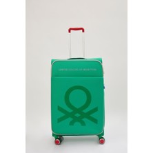 Benetton Trolley Valiz Yeşil Orta Boy 14BNT2200-02-YŞL