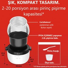 Instant Pot Hızlı Pilav Pişirici Otomatik Buharlı Pişirici