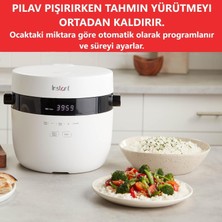 Instant Pot Hızlı Pilav Pişirici Otomatik Buharlı Pişirici