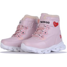 Twingo 9065 Bebe Kız Çocuk Termal Kürklü Bot