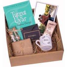 Kitaplı Hediye Göğe Bakma Durağı Seti / Kişiye Özel Doğum Günü Hediye Kutusu