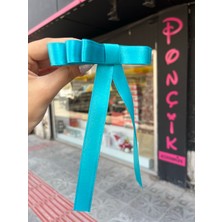 Ponçik Accessories Saten Fiyonk Otomatik Kurdele Toka