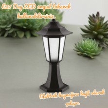 E27 Duylu Dekoratif Set Üstü Armatür, Bahçe Duvar Aydınlatma Apliği, Teras, Bahçe Duvar Armatürü