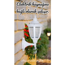 E27 Duylu Dekoratif Duvar Armatür, Bahçe Duvar Aydınlatma Apliği, Teras, Bahçe, Balkon Duvar Apliği