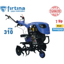 Dalaz Fırtına  7 Hp Dizel Çapa Makinası Marşlı FTN310