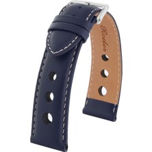 Roder Kordon R4129W Roder Deri Kayış - D.blue-W - 22MM