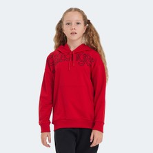 Slazenger LETTO Unisex Çocuk Sweatshirt Kırmızı