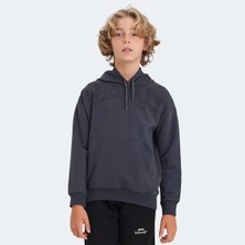 Slazenger LETTO Unisex Çocuk Sweatshirt Koyu Gri
