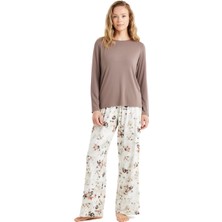 Blackspade Kadın Vizon Pijama Takımı 51618