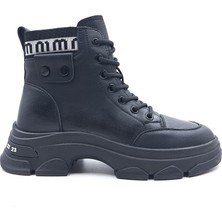 Guja G24K310 Deri Siyah Renk Kadın Postal Bot