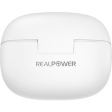 NSM Tech Realbuds Pro Anc+Enc Bluetooth Kulaklık Beyaz