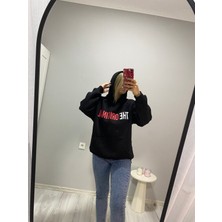 Stalk Giyim The  Baskılı 3 Iplik Şardonlu Sweatshirt