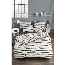 Tabu Home Fırça Çarşafı Lastikli Çift Kişilik Nevresim Takımı