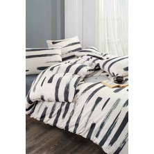 Tabu Home Fırça Çarşafı Lastikli Çift Kişilik Nevresim Takımı