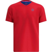 Bidi Badu Crew Inside Erkek Çocuk Tenis Tişörtü V-Neck Tee - Red, Blue