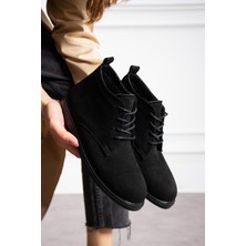 Albishoes Kadın Sıcak Astar Kaymaz Taban Süet Kumaş Rahat Kullanım Casual Kadın Süet Haşpapi Bot