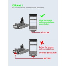 Robogil Dyson V11 4000MAH Uyumlu Batarya 25.2V Pil Dikey Süpürge Bataryası DYSV11-2140