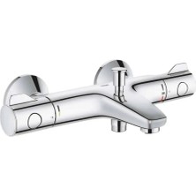 Grohe Duş Seti ve Termostatik Banyo Bataryası Seti - 27389002-34576000