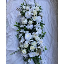 120 cm Tag Çiçeği Gelin Araba Çiçeği Masa Çiçeği Organizasyon Çiçeği Dekor Çiçek