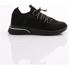 DGN 221 Kadın Taş Bağcıklı Sneaker Ayakkabı