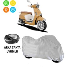 AUTOES Rks SC150RE Branda Motosiklet Brandası Arka Çanta Uyumlu