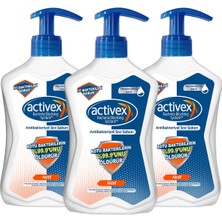 Activex Antibakteriyel Activex Sıvı Sabun Aktif 500 ml  x 3 Adet