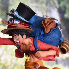 Elifeshop Kaptan Monkey D. Luffy Anime Manga Karakter Figür Oyuncak Koleksiyonluk Dekoratif Biblo 20 Cm.