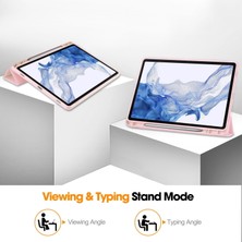 ESR Samsung Galaxy Tab S8 11 Inç X700 X706/X707 Uyku Modlu Kalemlikli Güçlü Mıknatıslı Stromix Kılıf + Ekran Koruyucu