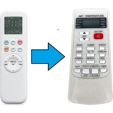 Tayfun- De Dietrich Clim'up Inovent 09 Ile Uyumlu Klima Kumandası