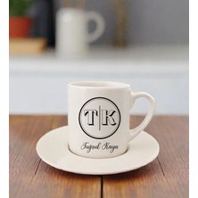 Giftali Kişiye Özel Türk Kahvesi Fincan Seti - Kişiselleştirilebilir 