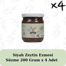 Alabolan Siyah Zeytin Ezmesi 4 Ad. X200 gr Cam Kavanoz