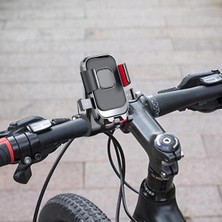 Toyfest Motor,motosiklet,bisiklet ,scooter Için 360 Derece Dönebilen Gidon Versiyonu Telefon Tutucu Aparat