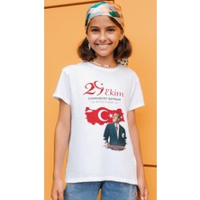 Alpşan Ticaret Cumhuriyet Bayramı 29 Ekim Tişört 101. Yıl T-Shirt Atatürk Tişört