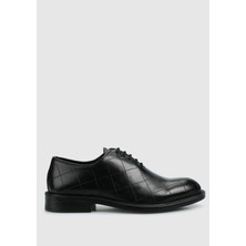 ProvoQ Siyah Deri Erkek Ayakkabı