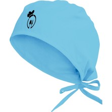 Kaşık Çatal Temalı Bone | Restaurant Bonesi | Aşçı Bonesi Turkuaz