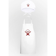Bıçak Tasarım Mutfak Önlüğü & Bone Avantaj Paketi