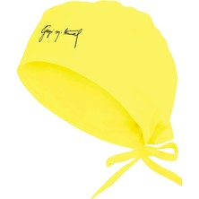 Tasarım Trend Atatürk Imzalı Özel Tasarım Cerrahi Bone Sarı