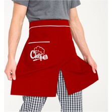 Cheflere Özel Yırtmaçlı Yarım Önlük