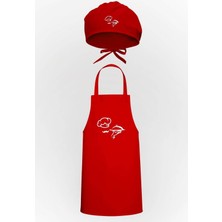 Chef Silüet Tasarım Mutfak Önlüğü & Bone Avantaj Paketi