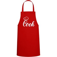 Cook Özel Baskılı Chef Mutfak Önlüğü