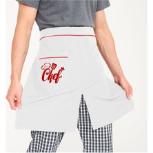 Cheflere Özel Yırtmaçlı Yarım Önlük