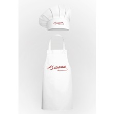 K.atatürk Imzalı Tasarım Mutfak Önlüğü & Mantar Bone Avantaj Paketi