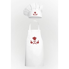 Chef Tasarım Mantar Bone & Mutfak Önlüğü Avantaj Paket