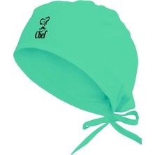 Erkek Şef Restaurant Aşçı Bonesi Mint Yeşili