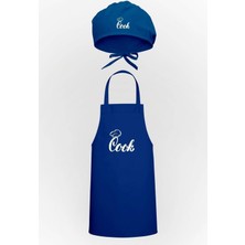 Cook Yazılı Tasarım Mutfak Önlüğü & Bone Avantaj Paketi