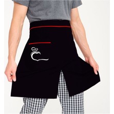 Cheflere Özel Yırtmaçlı Yarım Önlük