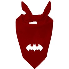 Batman Tasarım Tek Renk Fular