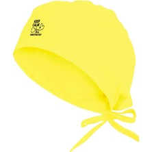 Tasarım Trend Anestezist Temalı Hastane Bonesi Sarı